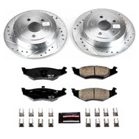 Power Stop 96 - 00 Plymouth Breeze Rear Z23 Evolution Sport Brake Kit - My Store