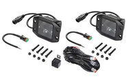 Hella Universal Black Magic 3.2in L.E.D. Cube Kit - Flood Beam (Flush Mount) - My Store