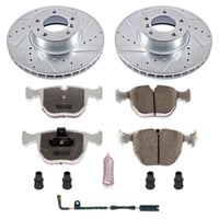 Power Stop 97 - 00 BMW 540i Front Z26 Street Warrior Brake Kit - My Store