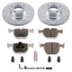 Power Stop 97 - 00 BMW 540i Front Z26 Street Warrior Brake Kit - My Store