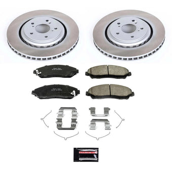 compare product Power Stop 14-16 Acura MDX Front Semi-Coated Rotor Kit