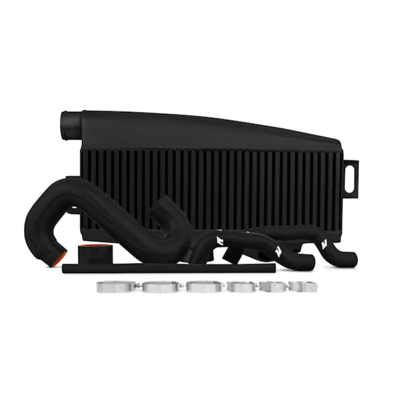 Mishimoto Subaru 02 - 07 WRX/04 - 07 STi Top - Mount Intercooler Kit - Powder Coated Black & Black Hoses - My Store