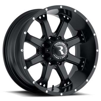 compare product Raceline 991B Assault 20x9in / 5x150 BP / 25mm Offset / 110.3mm Bore - Satin Black Wheel