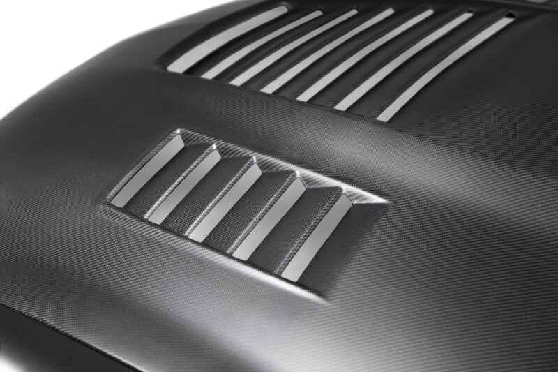 Anderson Composites 15 - 19 Ford Mustang Shelby GT350 Type - CR Double Sided Carbon Fiber Hood - My Store