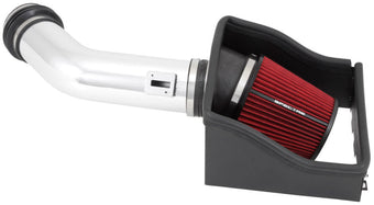 compare product Spectre 11-14 Ford F150 SVT Raptor V8-6.2L F/I Air Intake Kit - Polished w/Red Filter