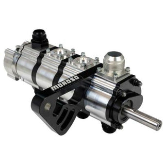 compare product Moroso 4 Stage Tri-Lobe Left Side Door Mount 1.50in PS Oil Pump w/Fuel Pump Drive