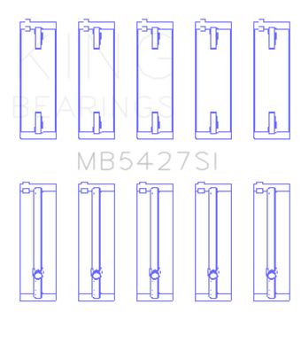 compare product King Engine Bearings Honda L13A4/L15A (Size +0.25mm) Main Bearing Set