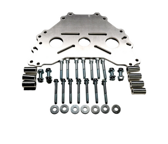 compare product Granatelli Billet Aluminum Engine Stand Adapter Plate for Ford Engines