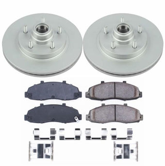 compare product Power Stop 97-00 Ford F-150 Front Z17 Evolution Geomet Coated Brake Kit
