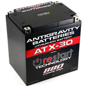 compare product Antigravity YTX30 Lithium Battery w/Re-Start
