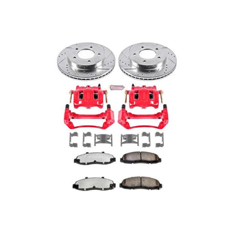 compare product Power Stop 97-00 Ford F-150 Front Z36 Truck & Tow Brake Kit w/Calipers