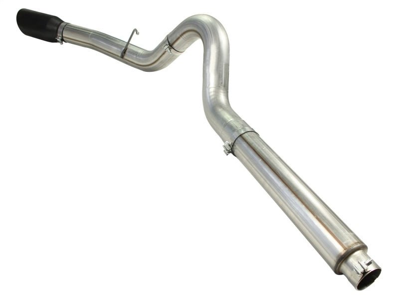 aFe MACHForce XP 5in DPF - Back Stainless Steel Exh Sys, Black tip, Ford Diesel Trucks 08 - 10 V8 - 6.4L - My Store