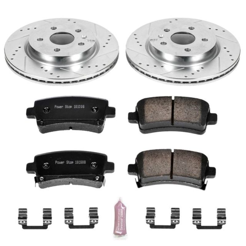 Power Stop 2010 Buick Allure Rear Z23 Evolution Sport Brake Kit - My Store