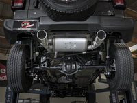 aFe Rebel Series 2.5in 409 SS Cat - Back Exhaust w/ Polished Tips 2018+ Jeep Wrangler (JL) V6 3.6L - My Store