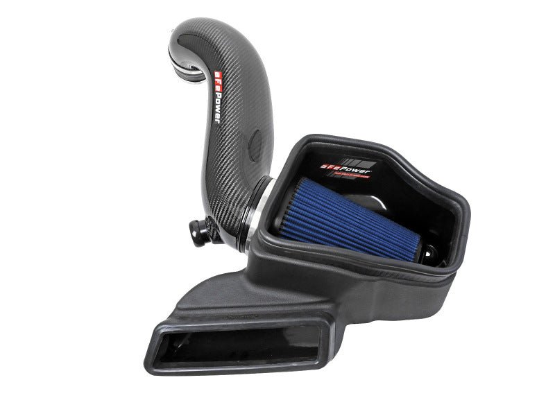 aFe 15 - 19 VW Golf R (MKVII) L4 - 2.0L (t) Track Series Carbon Fiber Intake System w/ Pro 5R Filter - My Store