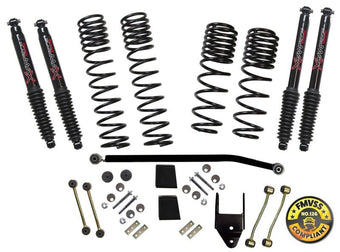 compare product Skyjacker 2018 Jeep Wrangler (JL) 2DR 3.5in Suspension Lift Kit w/Black Max Shocks