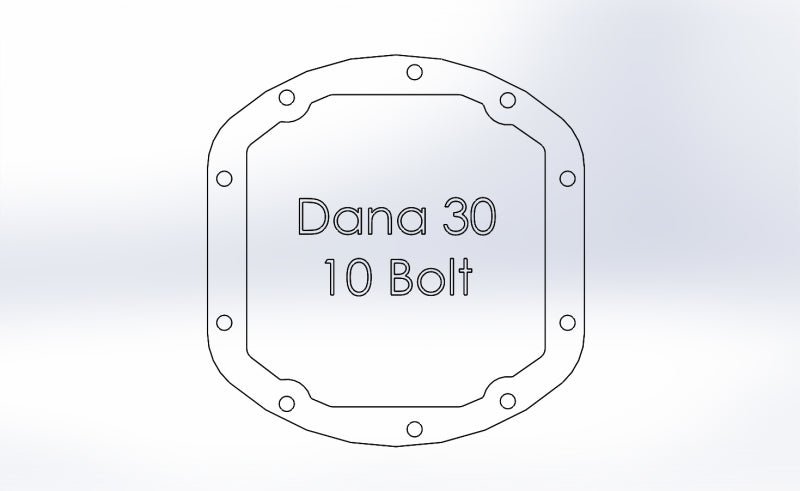 aFe Street Series Dana 30Front Differential Cover Black w/ Machined Fins 97 - 18 Jeep Wrangler - My Store