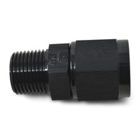 Russell Performance - 4 AN Straight Female to 1/8in Male NPT Fitting (Black) - My Store