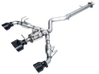compare product AWE Tuning 2023+ Toyota GR Corolla Track Edition Exhaust - Diamond Black Tips