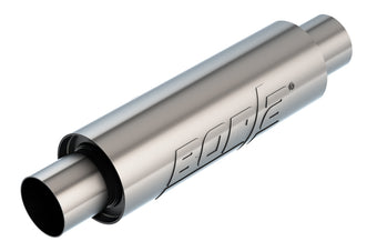 compare product Borla XR-1 Multi-Core 2.5in Center/Center 17in x 12in x 4in Round Racing Muffler