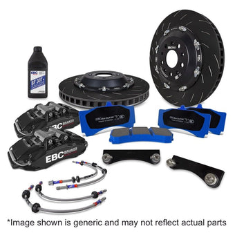 compare product EBC Racing 89-98 Nissan Skyline GT-R R32/R33 Black Apollo-6 Caliper 355mm Rotor Front Big Brake Kit
