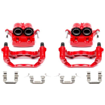 compare product Power Stop 05-07 Infiniti G35 Front Red Calipers w/Brackets - Pair