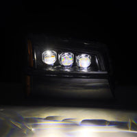 AlphaRex 03 - 06 Chevy Silverado 1500/2500HD/3500HD/Avalanche Black NOVA LED Proj Headlights - My Store