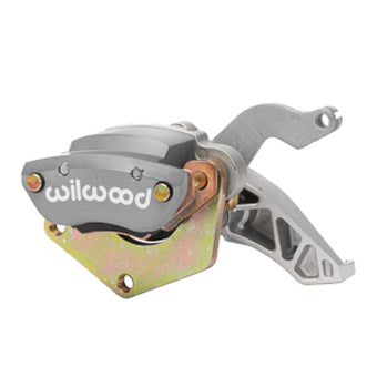 compare product Wilwood Caliper-MC4 Mechanical-R/H - Silver w/No Logo 2.00in Piston .81in Disc