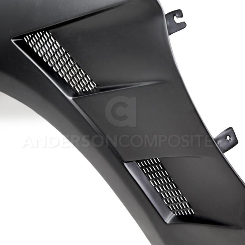 Anderson Composites 15 - 16 Ford Mustang Type - AT Fiberglass Fenders (0.4in Wider) - My Store