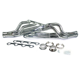 compare product JBA 64-70 Ford Mustang 260-302 SBF/351W 1-3/4in Primary 3in Collector 304SS Mid Length Header