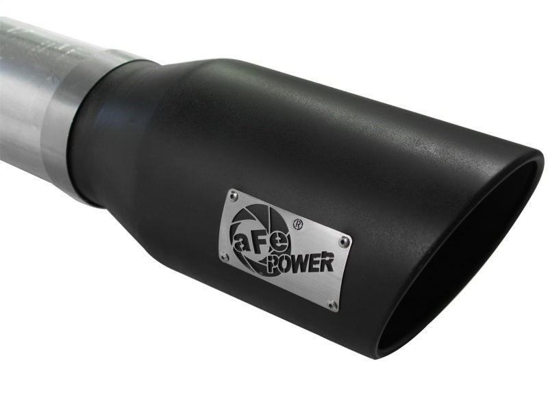 aFe Atlas Exhaust 5in DPF - Back Al Steel 11 - 13 GM Diesel Trucks V8 - 6.6L (td) LML (Blk Tip) - My Store