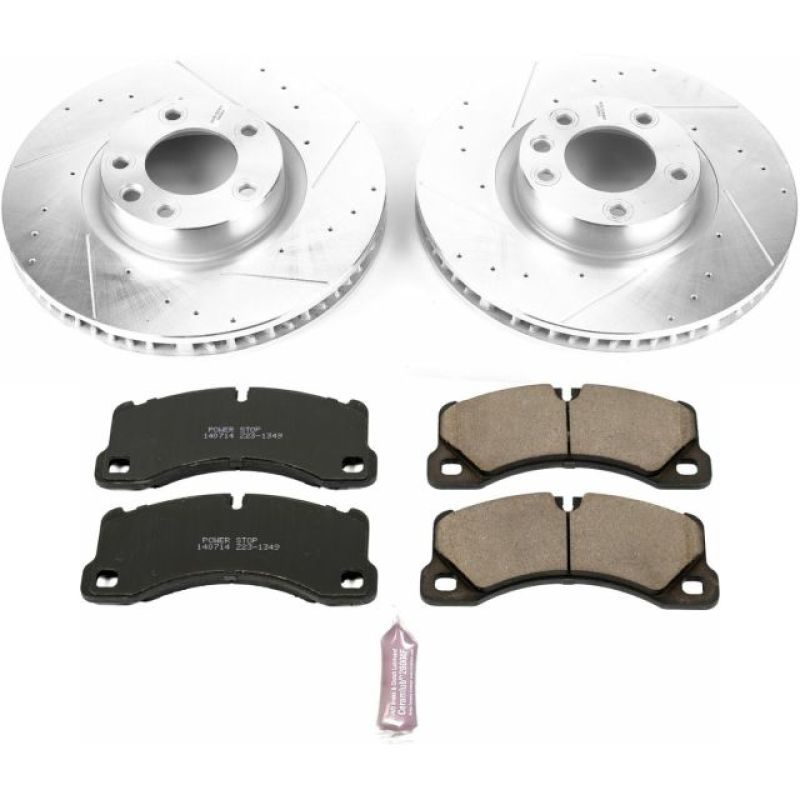 Power Stop 11 - 18 Porsche Cayenne Front Z23 Evolution Sport Brake Kit - My Store