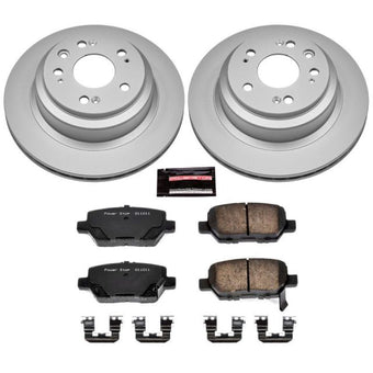 compare product Power Stop 05-12 Acura RL Rear Z17 Evolution Geomet Coated Brake Kit