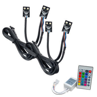 compare product Oracle 2021 Ford Bronco Sport RGB+W Headlight DRL + Halo - w/ Simple Controller