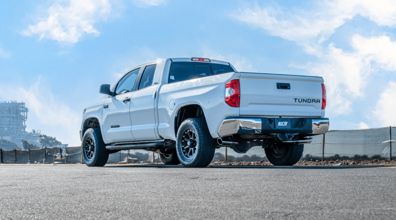 Borla 07 - 21 Toyota Tundra 4.6L/5.7L Cat - Back Touring SS Catback Exhaust w/ Black Chrome Tips - My Store