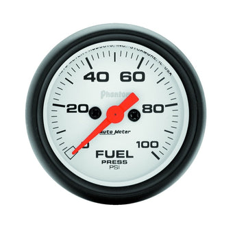 compare product Autometer Phantom 52mm 0-100 PSI Fuel Pressure Gauge