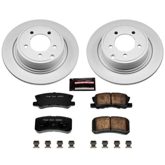 compare product Power Stop 11-14 Chrysler 200 Rear Z17 Evolution Geomet Coated Brake Kit