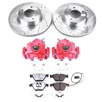 compare product Power Stop 13-15 BMW X1 Front Z26 Street Warrior Brake Kit w/Calipers