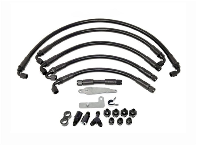 Torque Solution PTFE Fuel Line Kit for for - 6 Aeromotive FPR - Subaru WRX STI 08 - 21 / WRX 08 - 14 - My Store