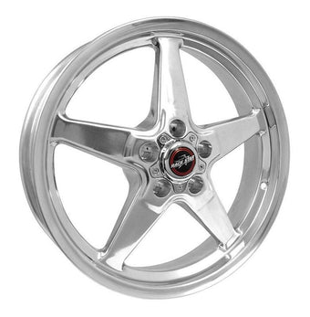 compare product Race Star 92 Drag Star 18x5 5x115bs 2.125bc Direct Drill Polished Wheel