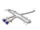 aFe Takeda 2 - 1/2in 304 SS Axle - Back Exhaust w/Blue Flame Tips 17 - 20 Honda Civic Sport L4 - 1.5L (t) - My Store