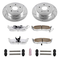 Power Stop 06 - 10 Jeep Commander Rear Z26 Street Warrior Brake Kit - My Store