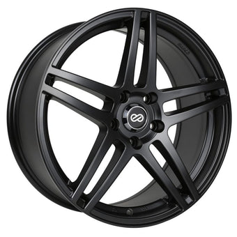 compare product Enkei RSF5 16x7 38mm Offset 5x114.3 Bolt Pattern Matte Black Wheel