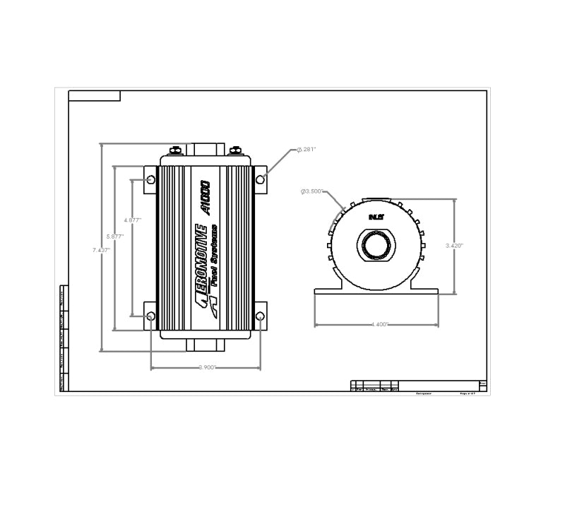 Aeromotive A1000 Fuel Pump - EFI or Carbureted Applications - My Store