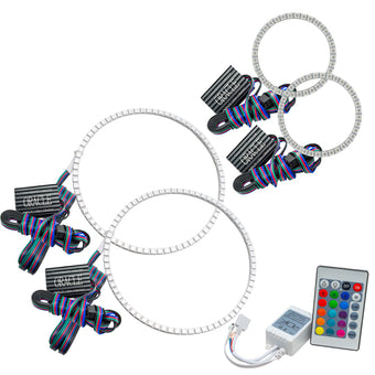 compare product Oracle Volkswagen Golf GTI 98-04 Halo Kit - ColorSHIFT w/ Simple Controller