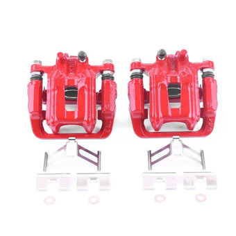 compare product Power Stop 10-18 Acura RDX Rear Red Calipers w/Brackets - Pair