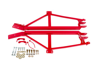 compare product BMR 93-02 F-Body Non-Convertible Bolt-On 4-Point Subframe Connectors - Red