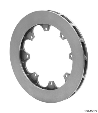 compare product Wilwood ULHD 16 Curved Vane Rotor - Spec-37 Iron 11.75in Rotor Diameter - Right Hand Side