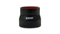 Vibrant Silicone Reducer Coupler 2.50in ID x 1.50in ID x 3.00in Long - Black - My Store