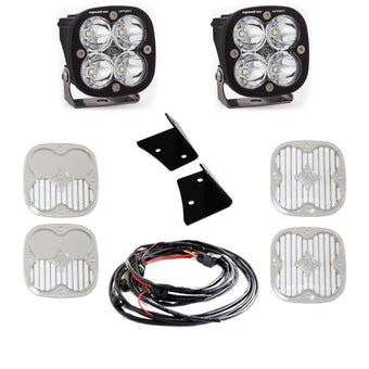 compare product Baja Designs 07-18 Jeep Wrangler JK Squadron Sport A-Pillar Kit LED Light Pods - White
